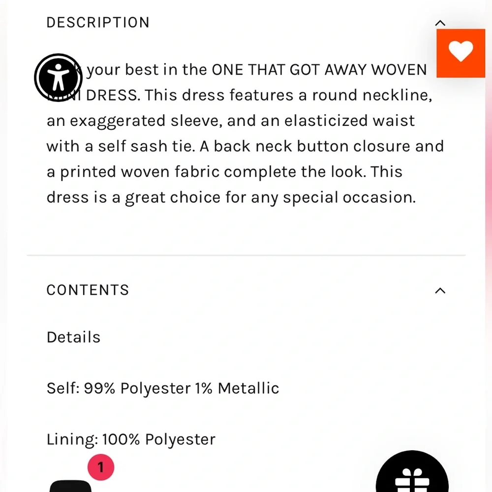 Flying Tomato ONE THAT GOT AWAY WOVEN MINI DRESS Size 2X - Picture 6 of 10